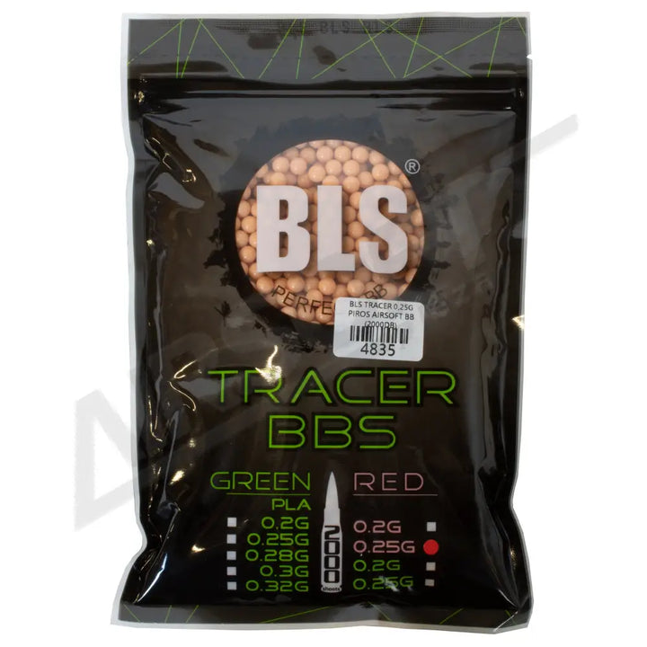 Bls Tracer 0 25G Piros Airsoft Bb (2000Db) Normal Lövedék