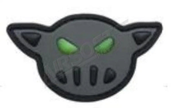 PATCH 1062 - BLACKSHEEP WARRIOR GLOW IN THE DARK FACE GRAY