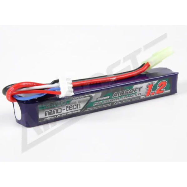 Turnigy nano-tech 1200mah 3S 25~50C Lipo Airsoft akkumulátor 9210000101