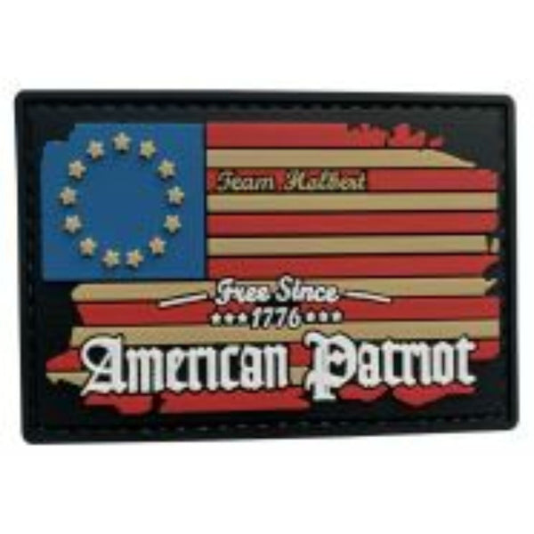 PATCH 0371 - US PATRIOT ZÁSZLÓ - AMERICAN PATRIOT