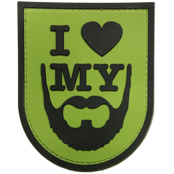 PATCH 0311 - I LOVE MY BEARD - OD